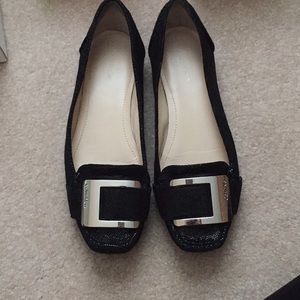 Black Calvin Klein Flats- Size 6M